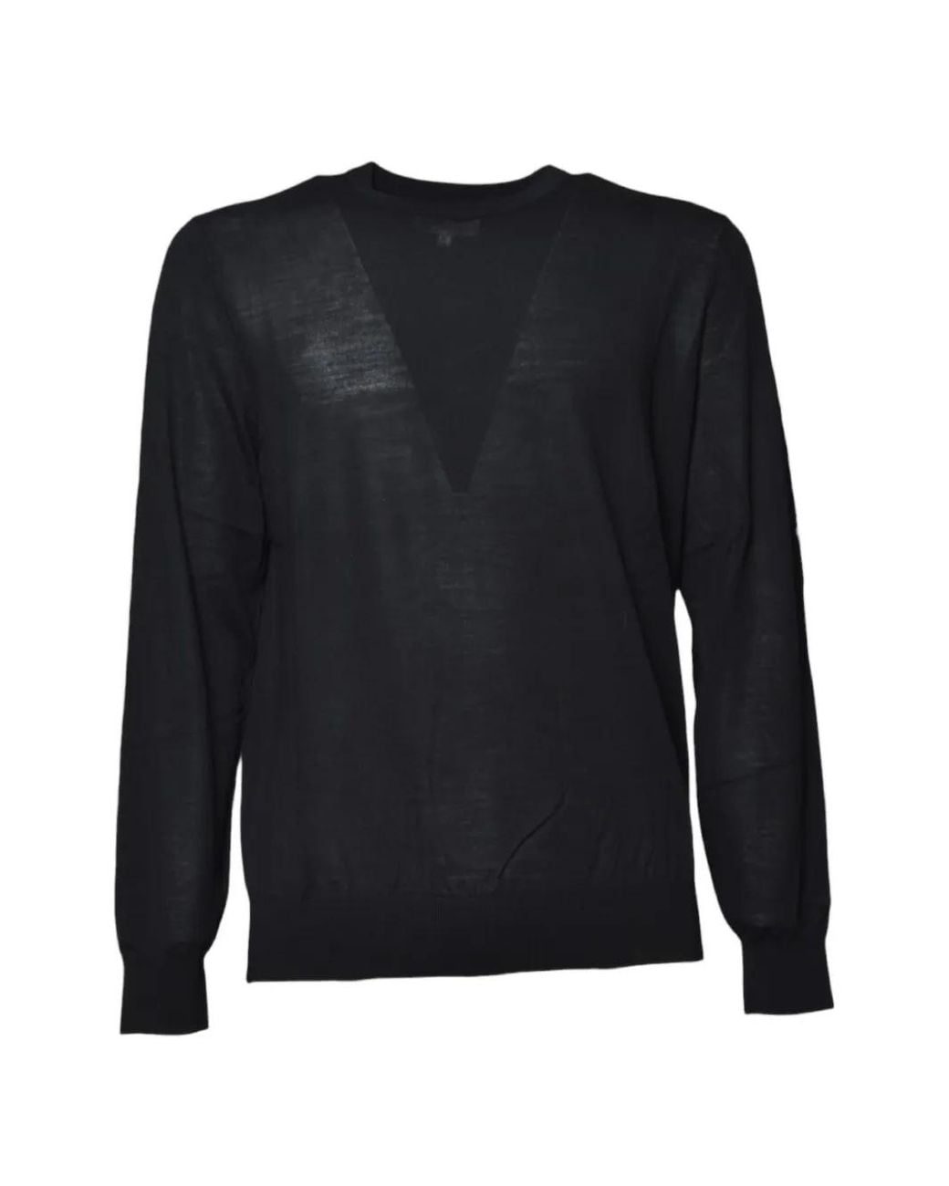 Mc2 Saint Barth Blue Regent Merino Wool Crewneck Sweater for men