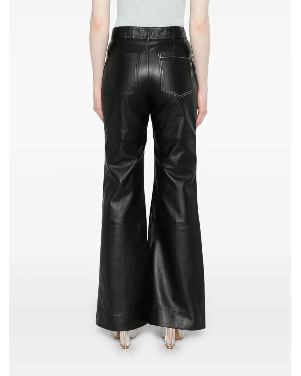 Victoria Beckham Black Alina' Pants
