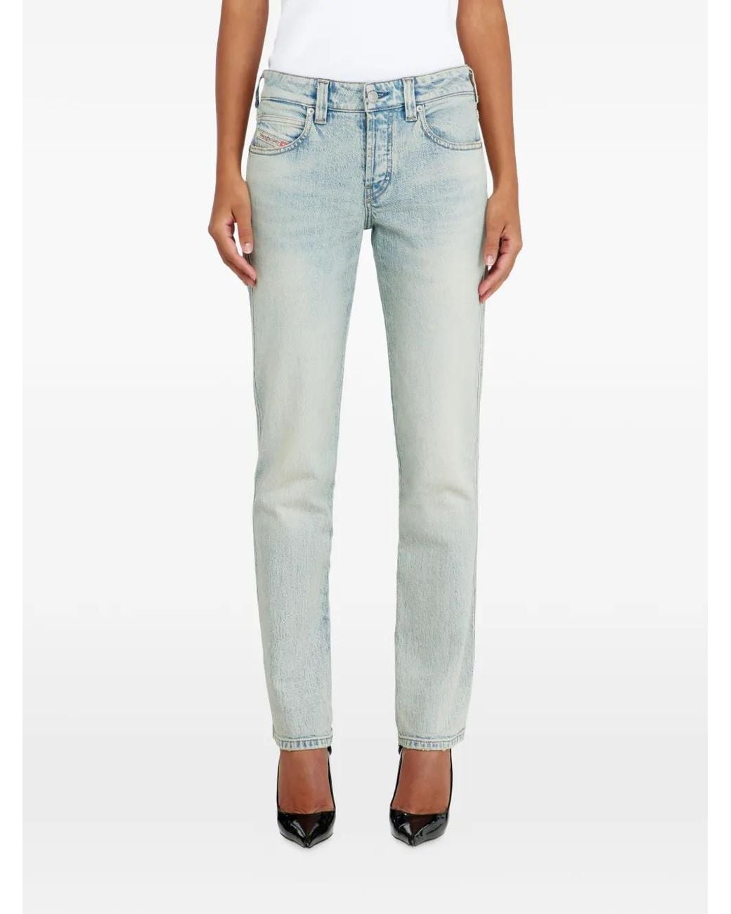 DIESEL Blue 1992 D-Jiann Slim-Fit Jeans