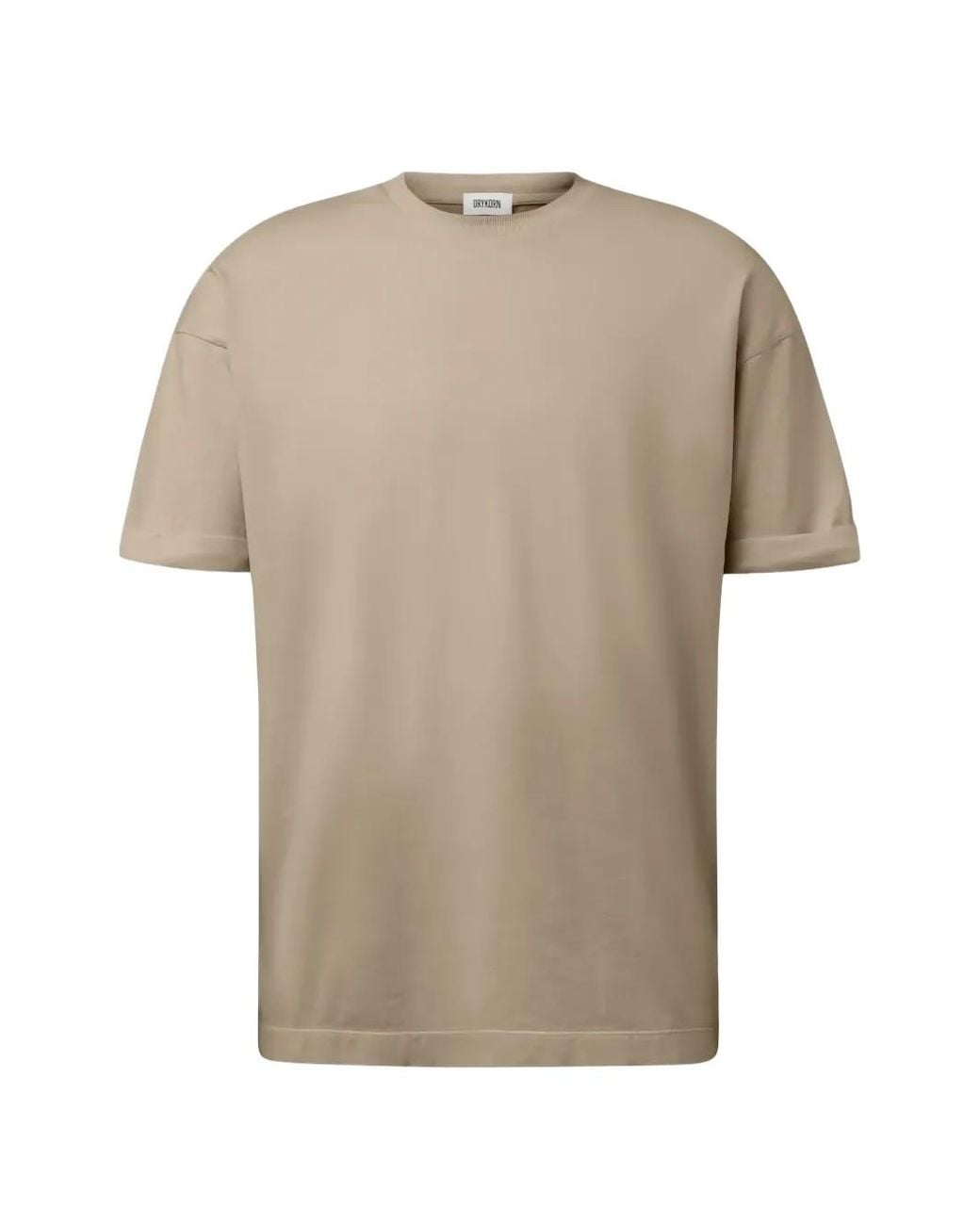 Drykorn Natural Thilo Cotton T-Shirt for men