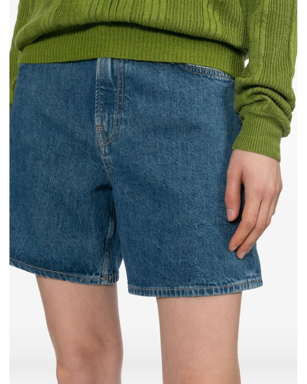 Rag & Bone Blue Kaia Shorts