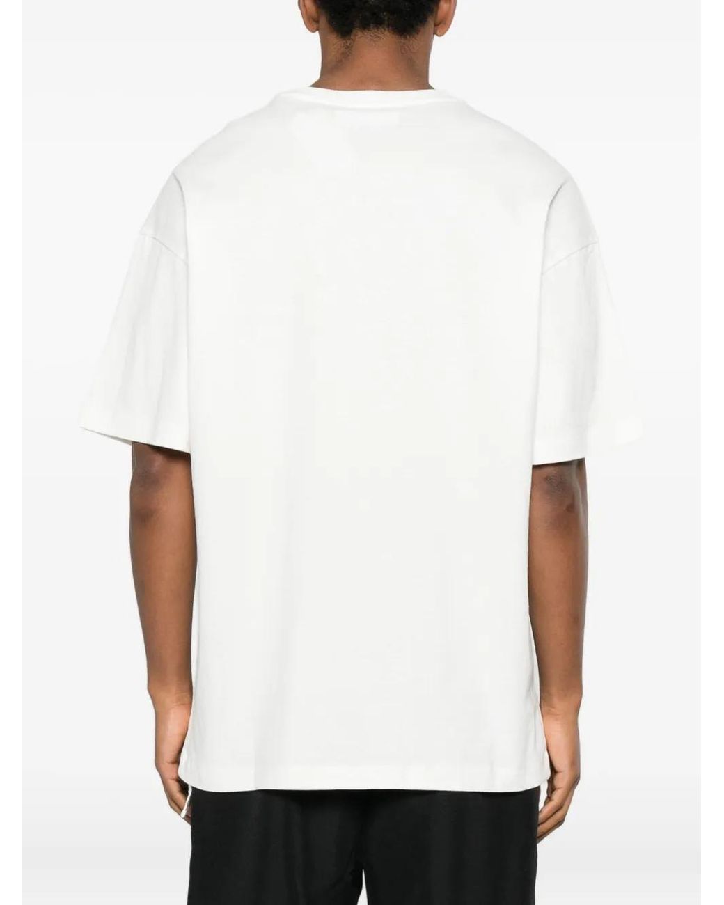 Oamc Peacemaker White Graphic-Print T-Shirt for men