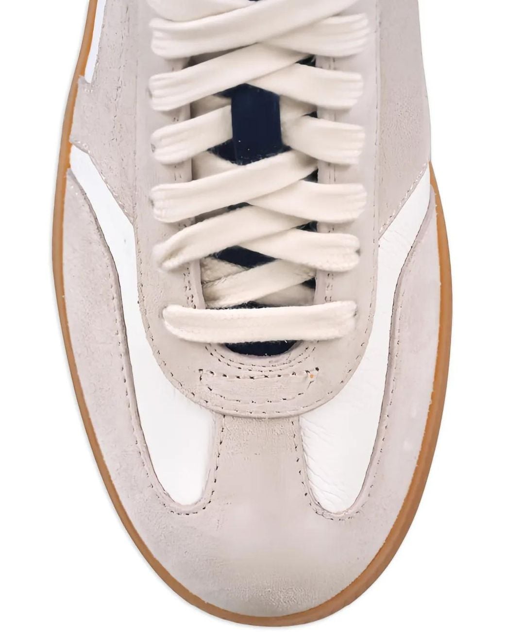 Santoni White Olympic Panelled Sneakers