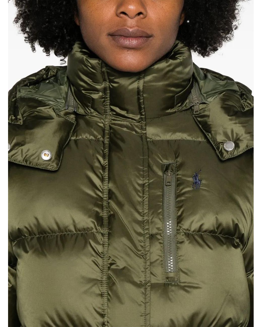 Polo Ralph Lauren Green Quilted Puffer Jacket