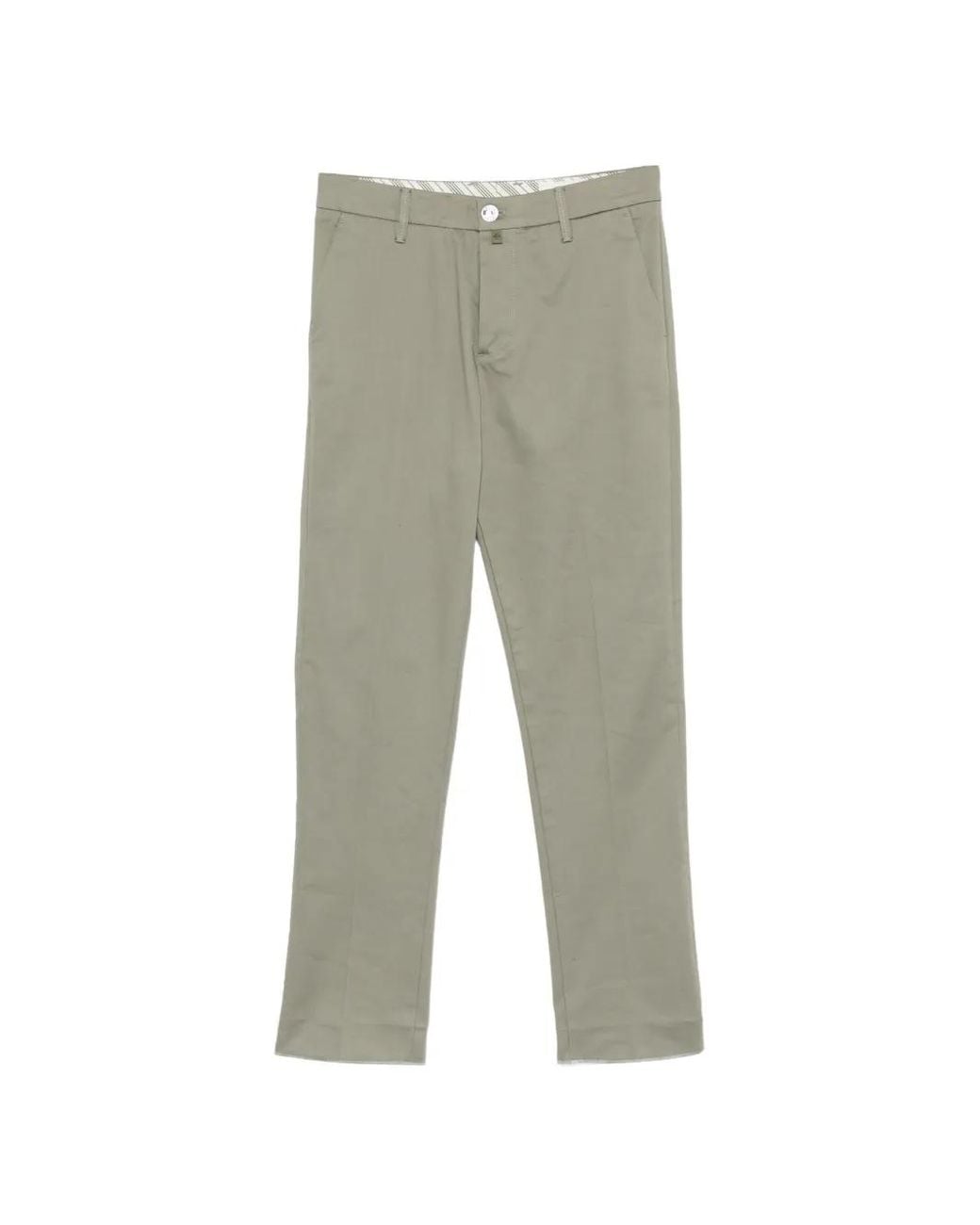 Jacob Cohen Gray John Regular-Fit Trousers for men