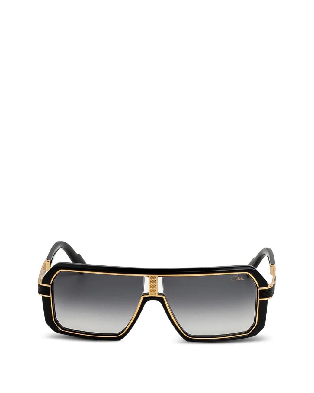 Cazal Black 8053 Geometric-Frame Sunglasses