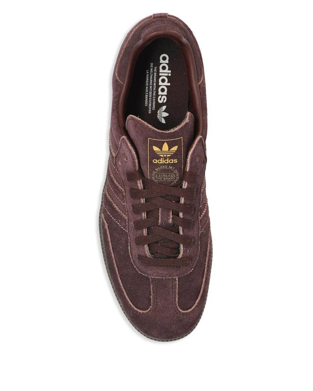 Adidas Brown Samba Sneakers for men
