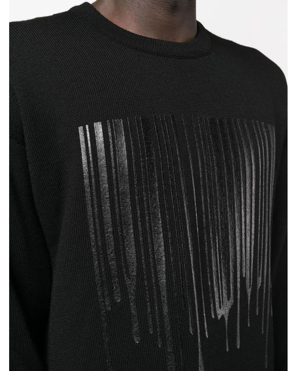 VTMNTS Pullover Mit Logo-Print in Black für Herren