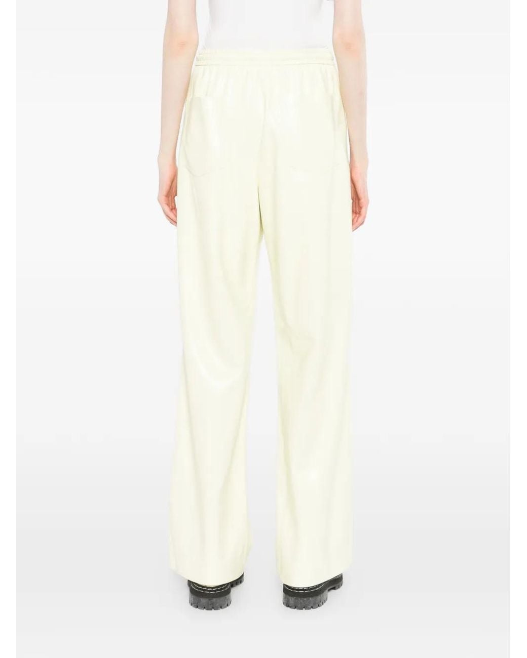 Nanushka White Calie Trousers