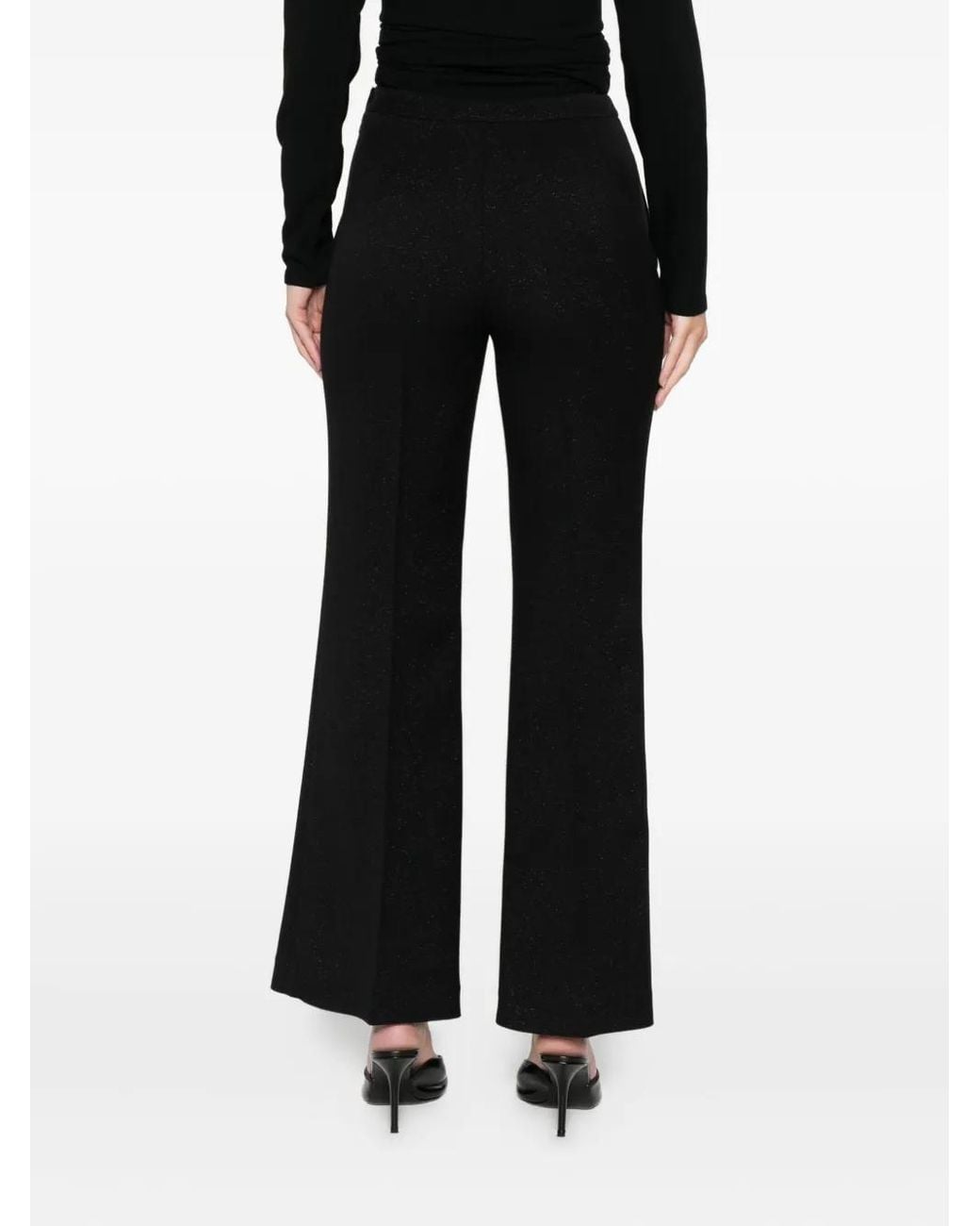 Giambattista Valli Black Ausgestellte Hose