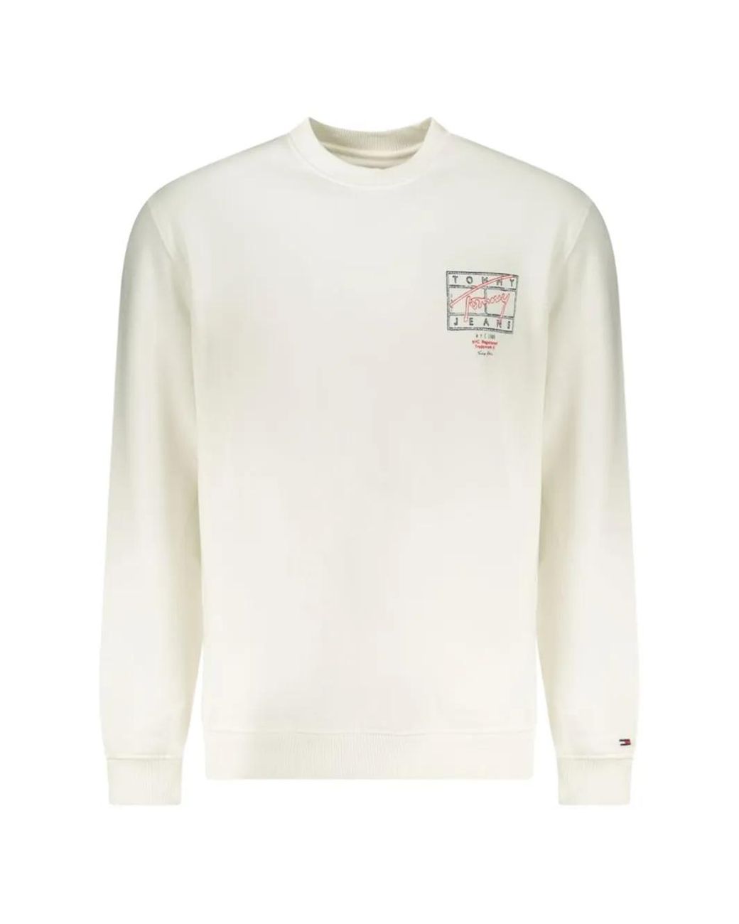 Tommy Hilfiger White Sweat À Logo Imprimé for men