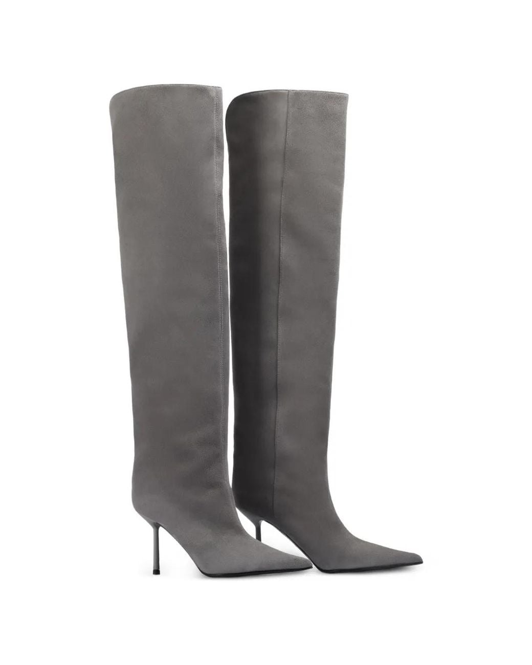 Le Silla White Bottines Bella En Daim