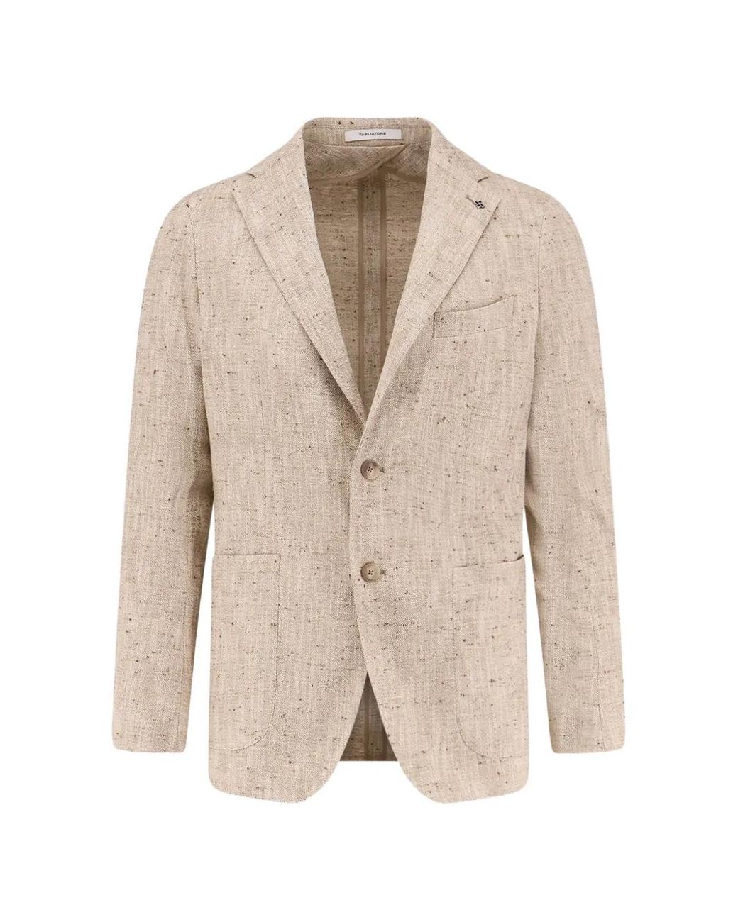 Tagliatore Sakko Mit Aufgesetzten Taschen in Natural für Herren