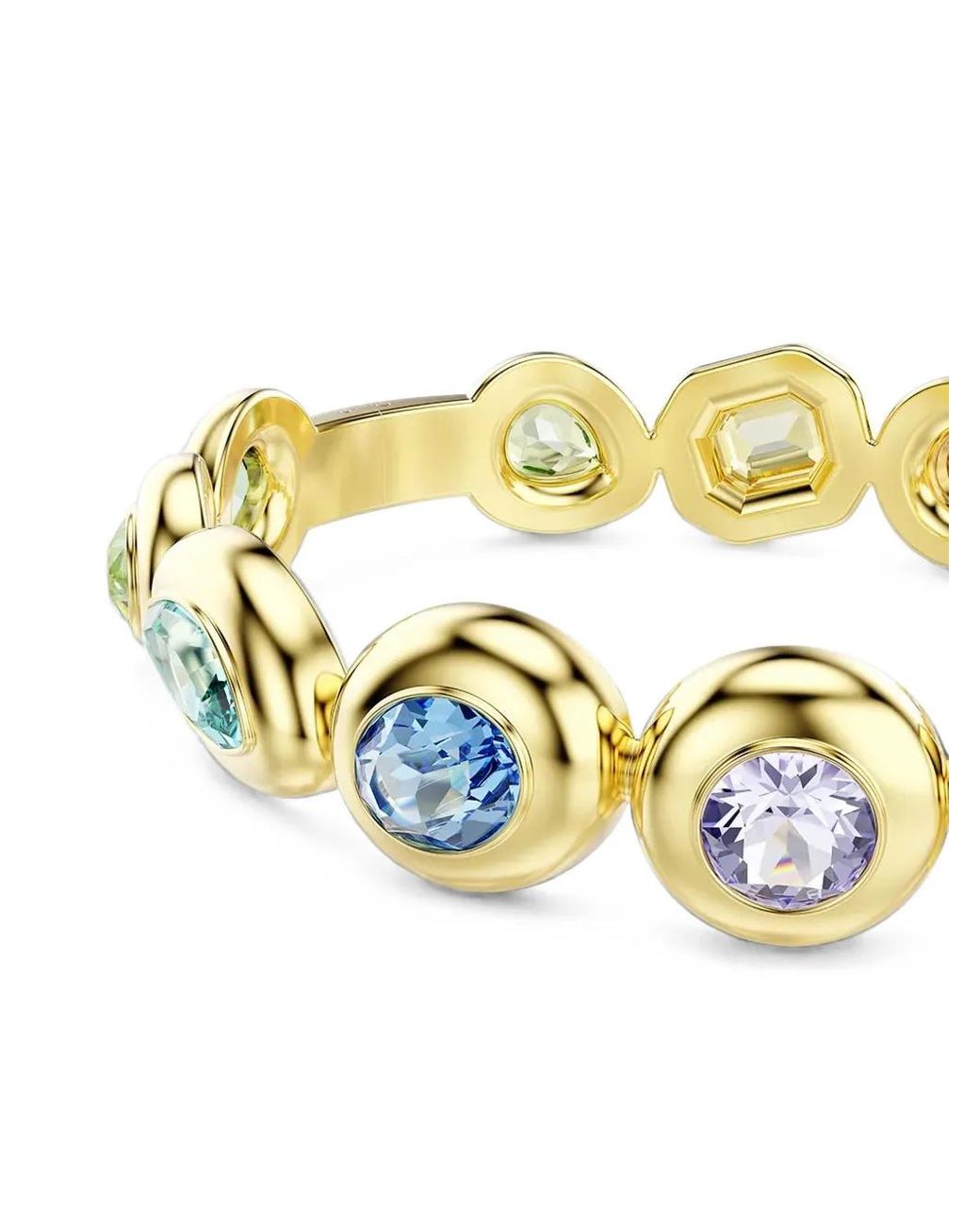 Swarovski Metallic Gema Crystal-Embellished Bangle