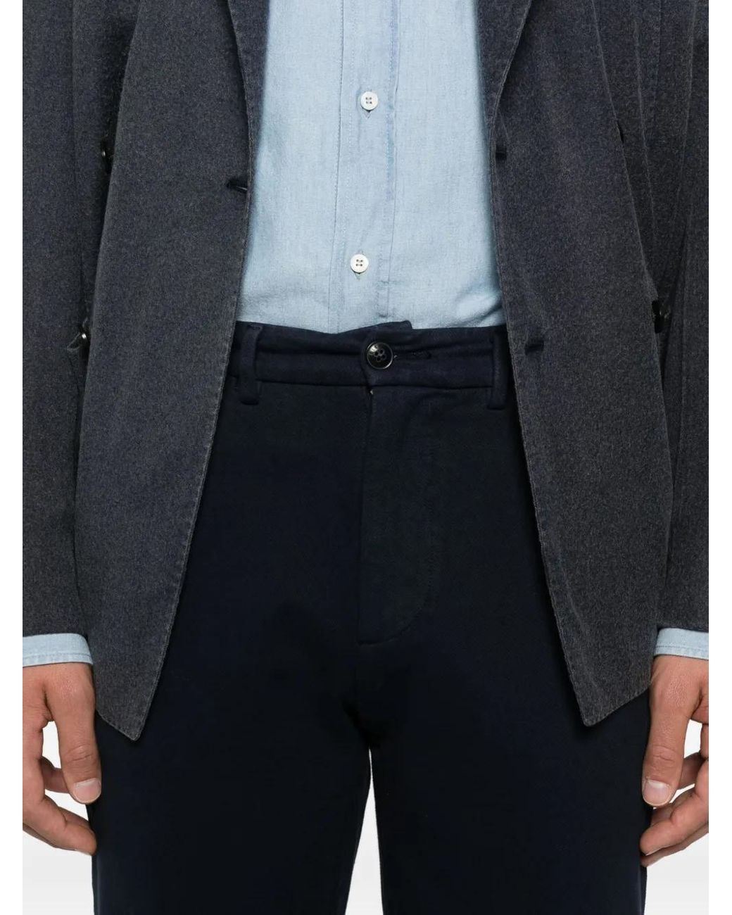 Teleria Zed Blue Ralph Trousers for men