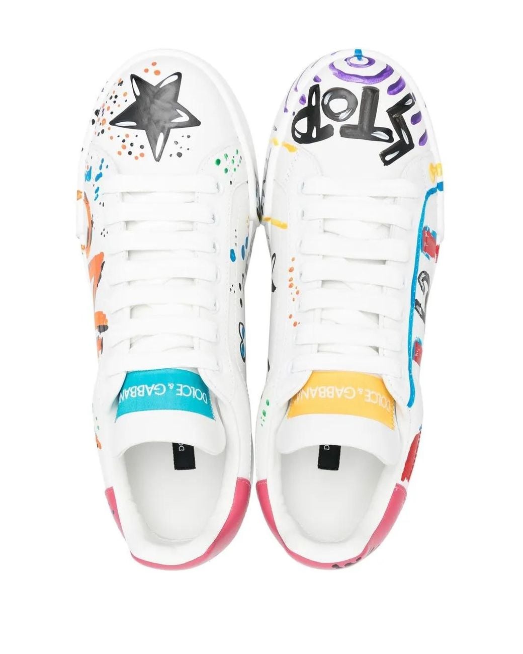 Dolce & Gabbana White Sneakers