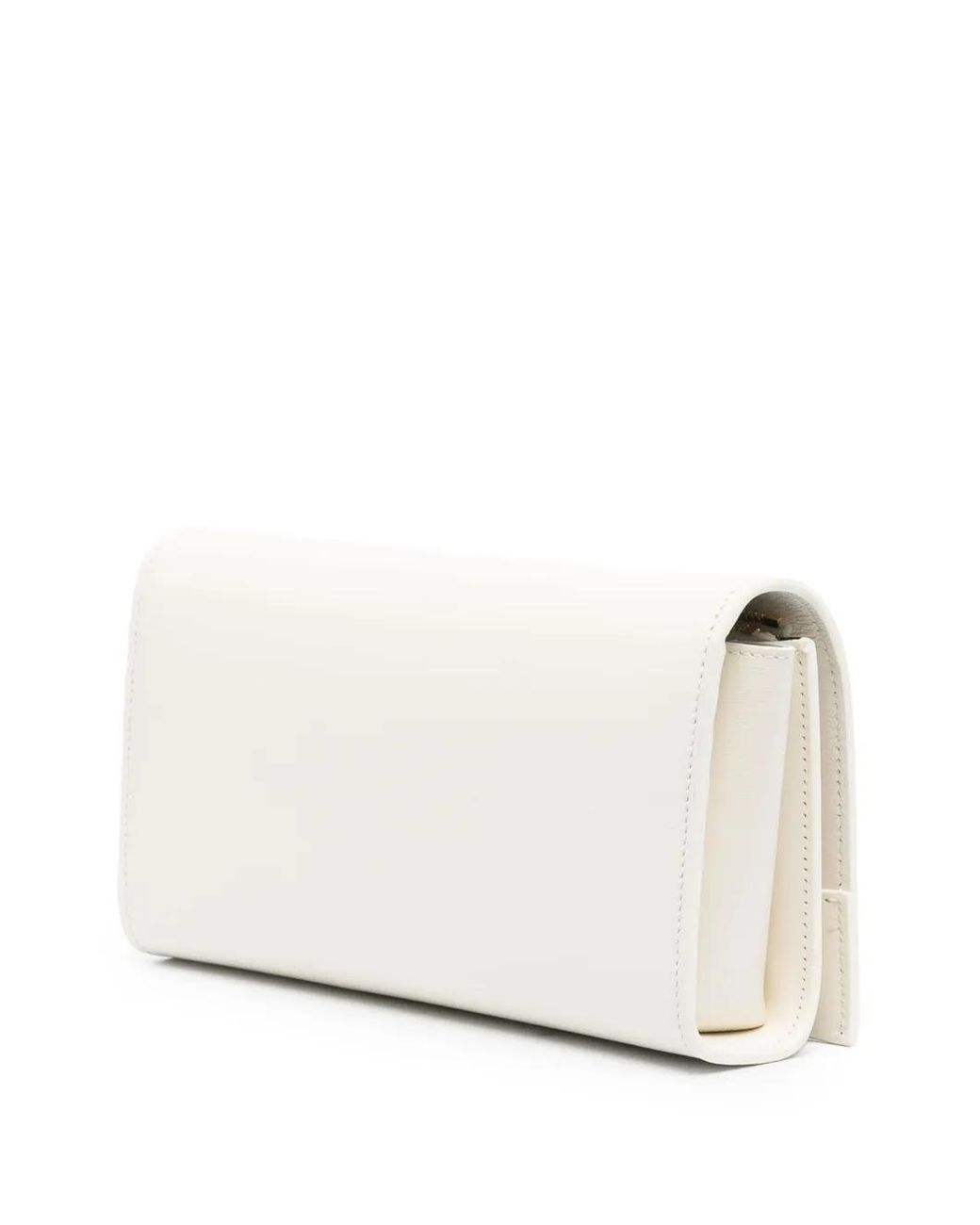 Jil Sander White All-Day Leather Shoulder Bag