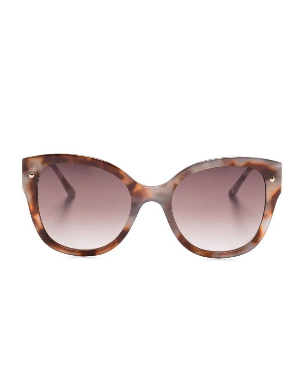 Carolina Herrera Pink Oversize-Frame Sunglasses