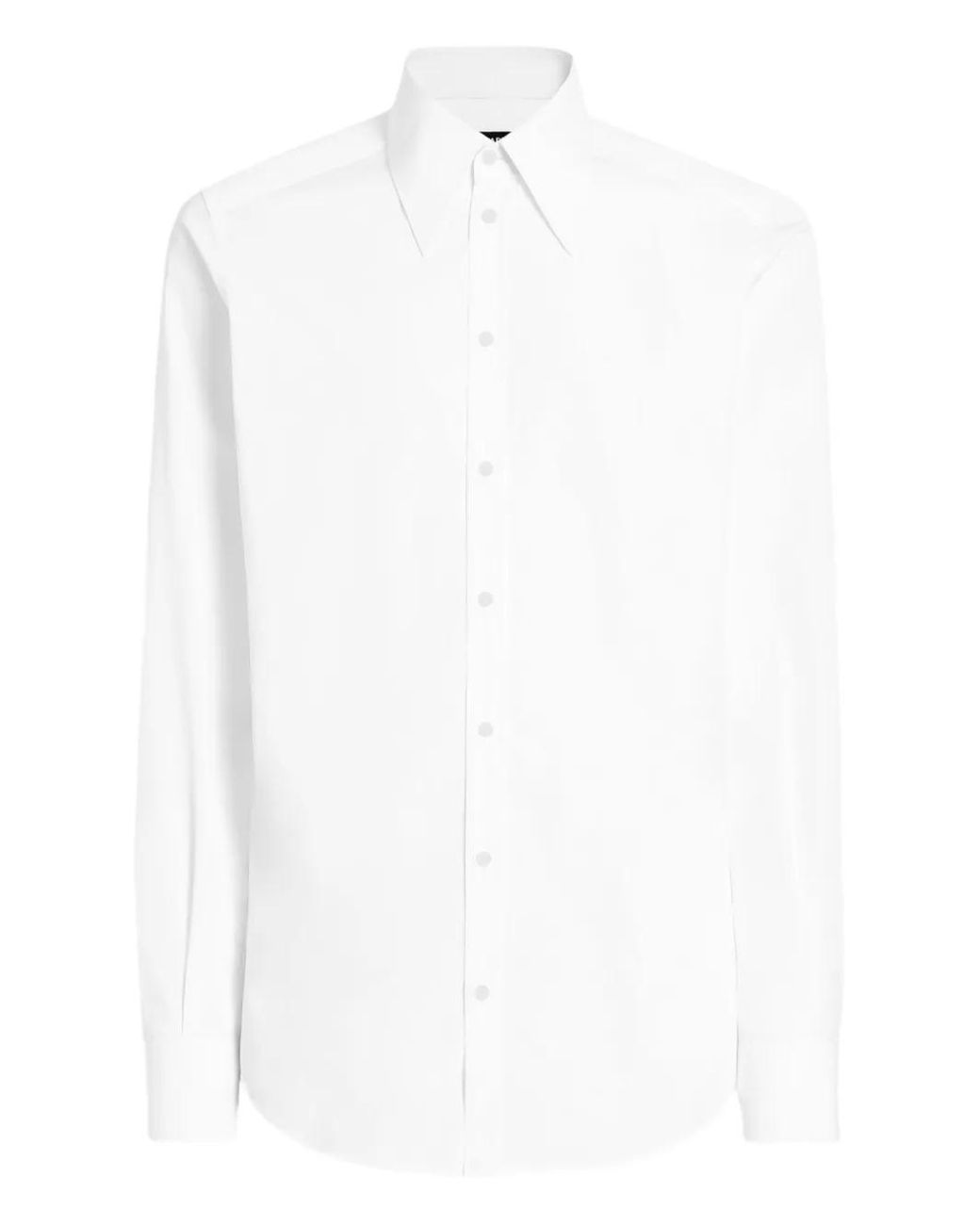 Dolce & Gabbana White Martini Poplin Shirt for men