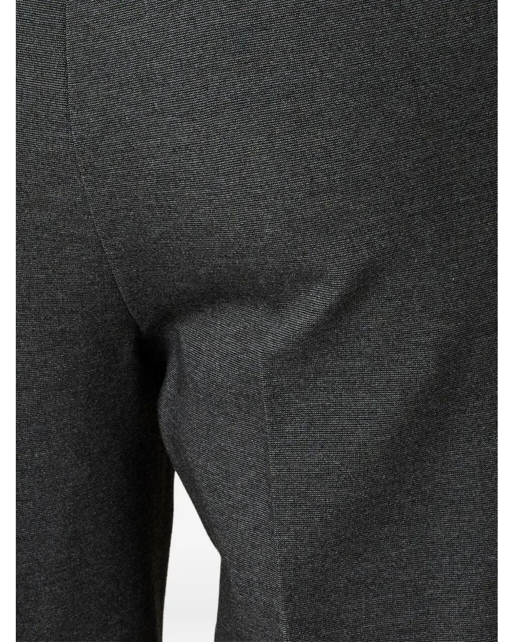 Miu Miu Gray Fabric Stitch Knit Pants