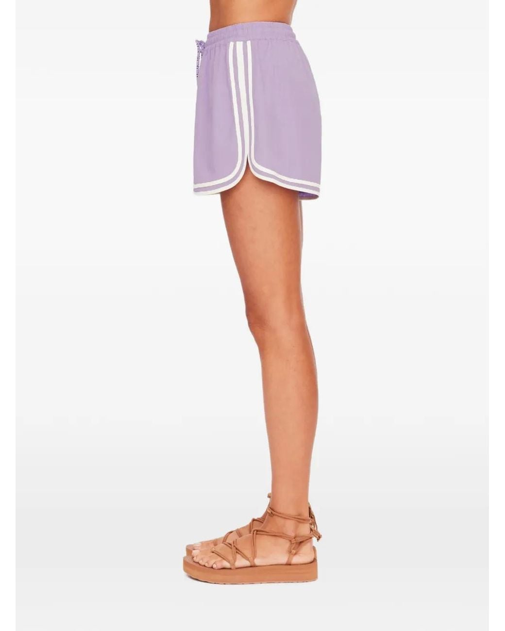 The Upside Purple Cortina Klio Running Shorts