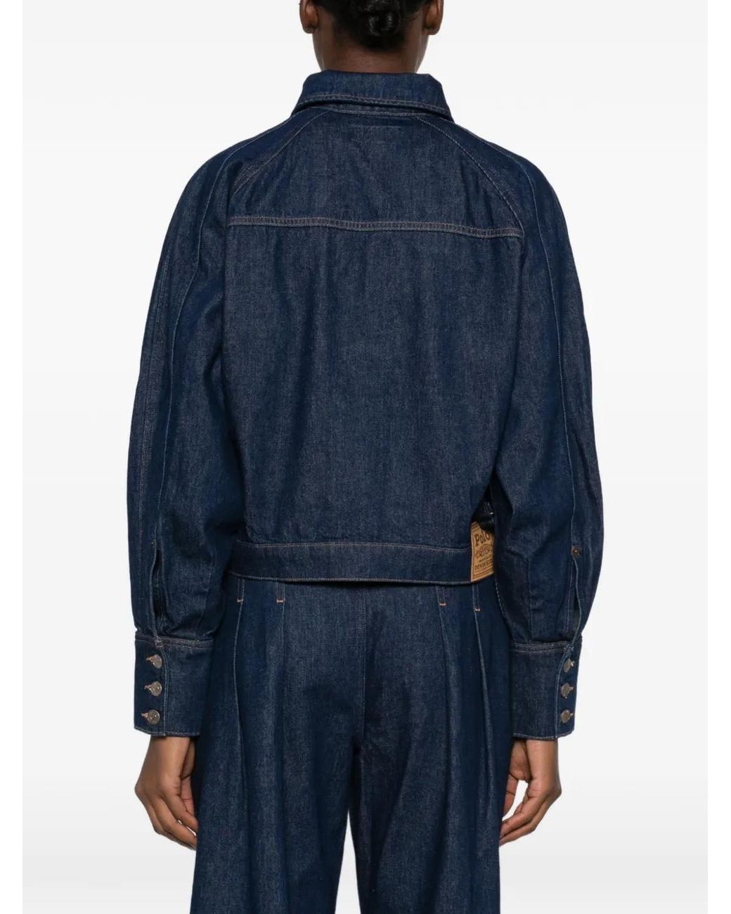 Polo Ralph Lauren Blue Button-Up Denim Jacket