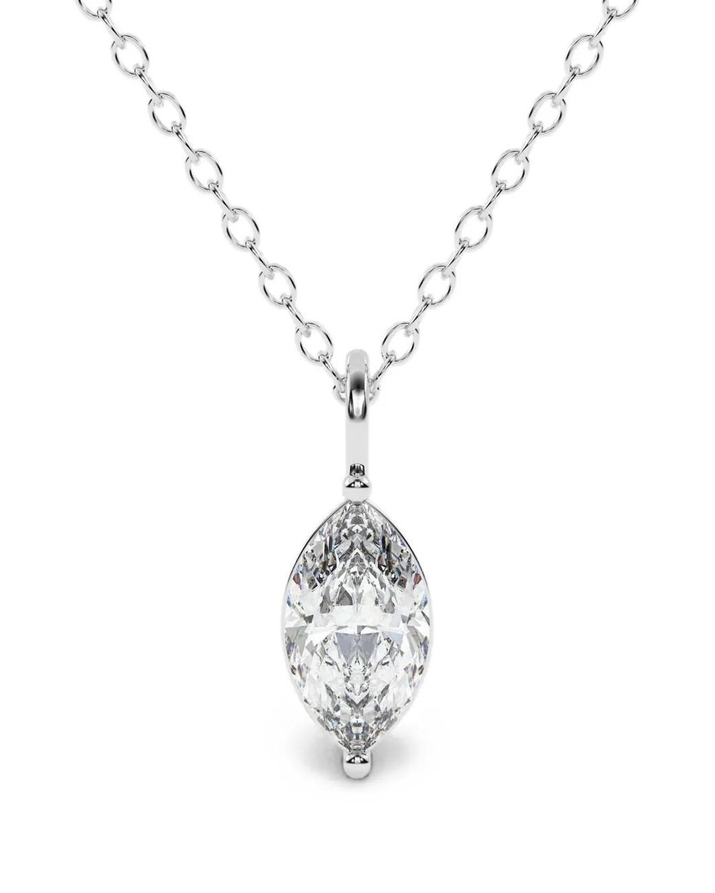 Collana Con Diamanti di Diamond Essentials in Metallic
