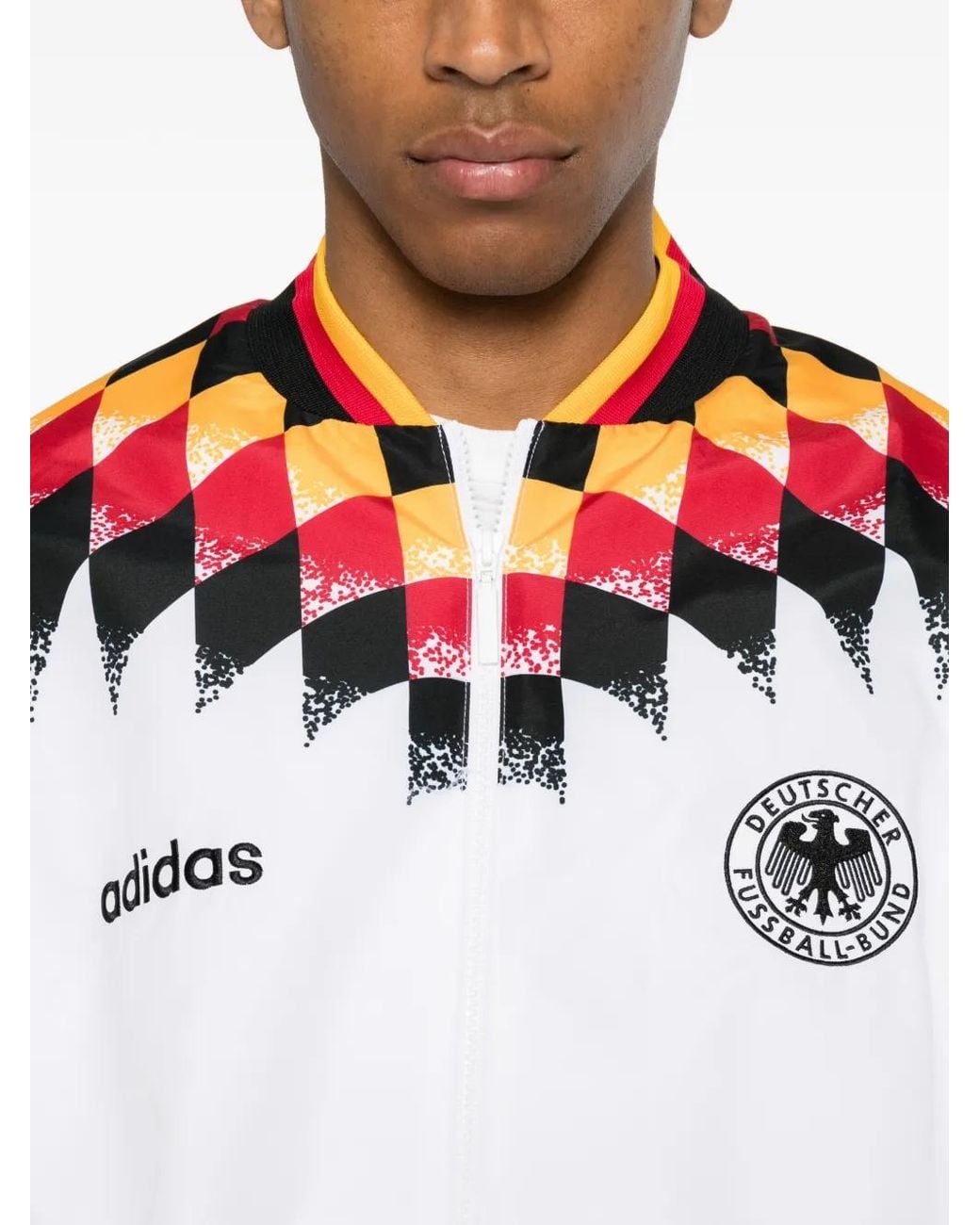 Adidas White Sport Jacket for men