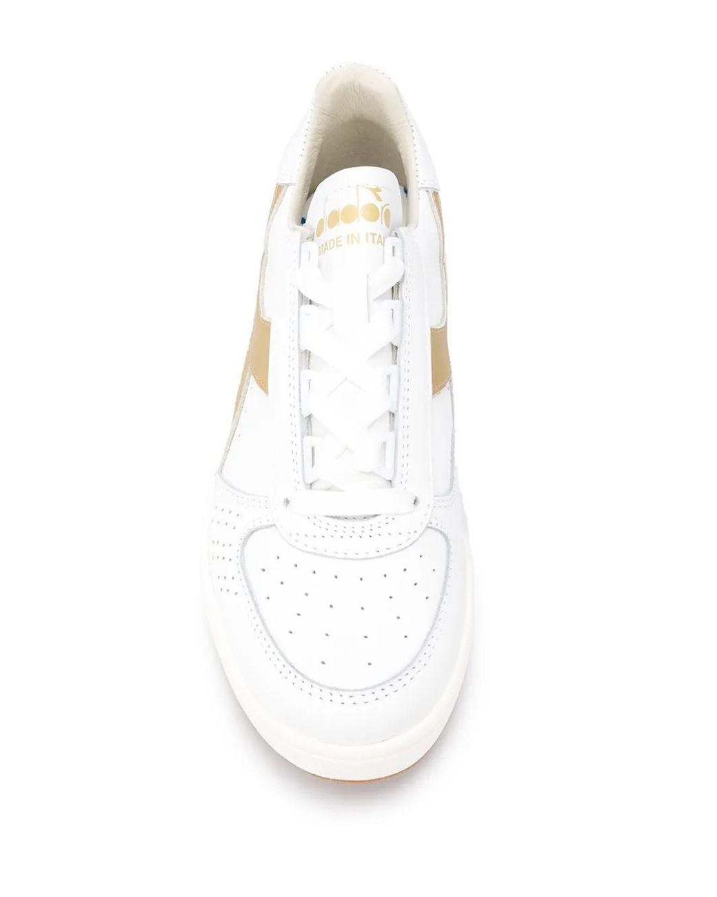 Diadora White B. Elite Low-Top Sneakers