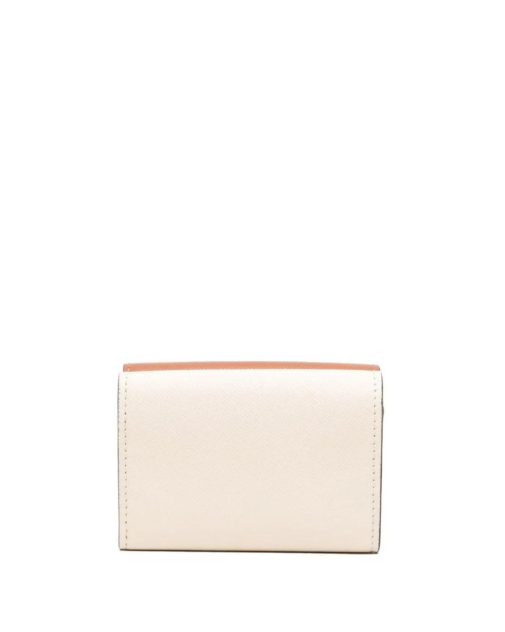 Marni Pink Colour-Block Tri-Fold Wallet