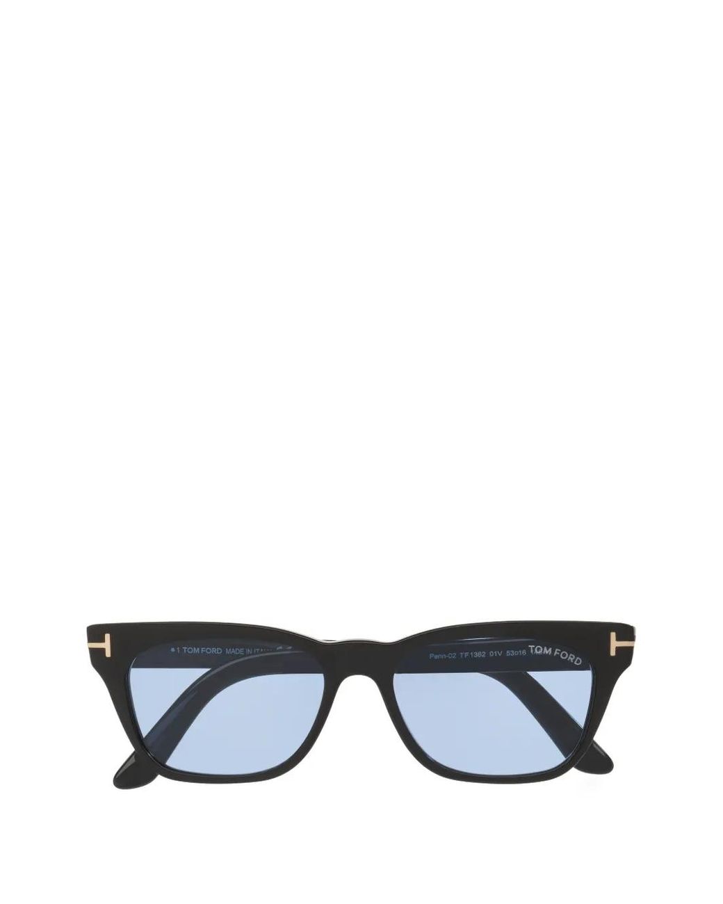 Tom Ford Blue Penn-02 Rectangle-Frame Sunglasses