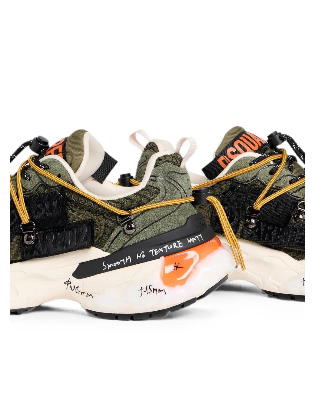 Baskets Faster DSquared² pour homme en coloris White