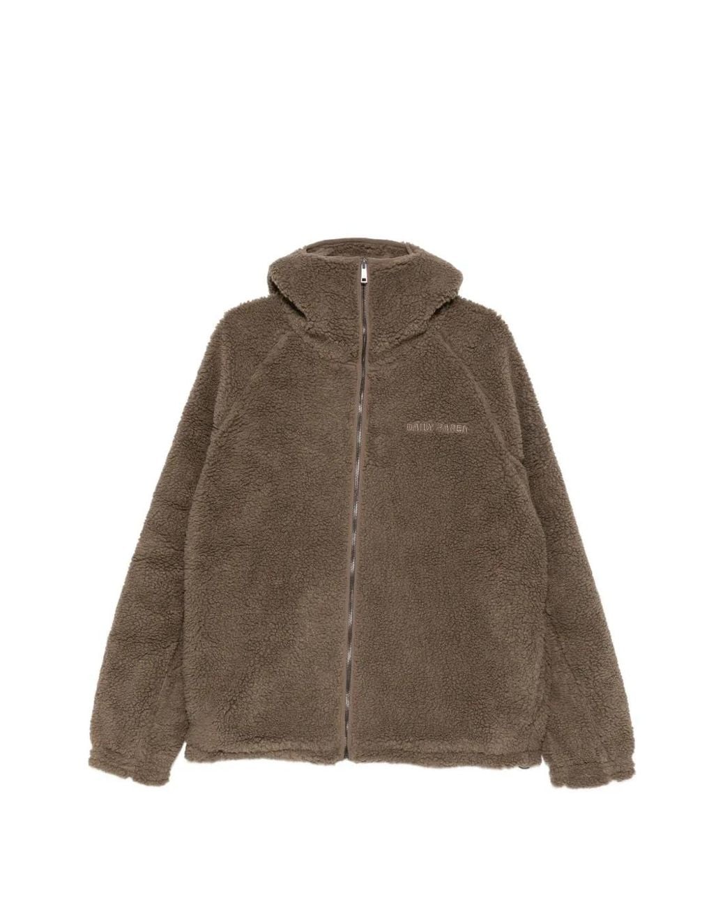 Daily Paper Brown Veste Zippée Dias À Capuche for men