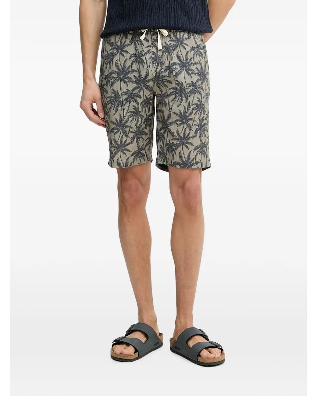 Joop! Natural Russ Bermuda Drawstring-Waist Shorts for men