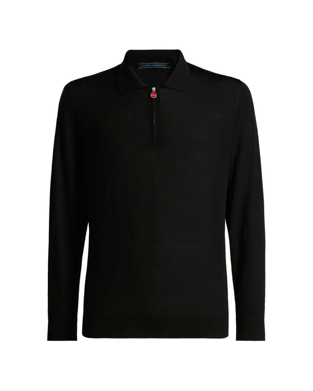 Polo di Kiton in Black da Uomo
