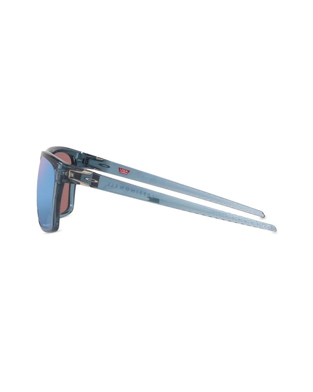 Oakley Blue Leffingwell Rectangle-Frame Sunglasses for men