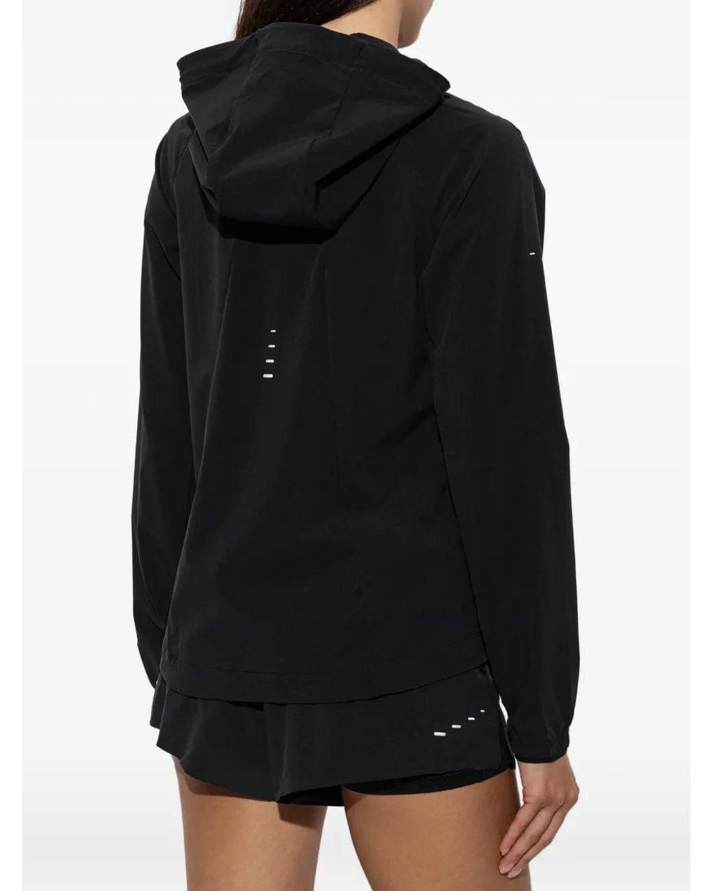 Nike Black Swift Logo-Print Hooded Sweatshirt