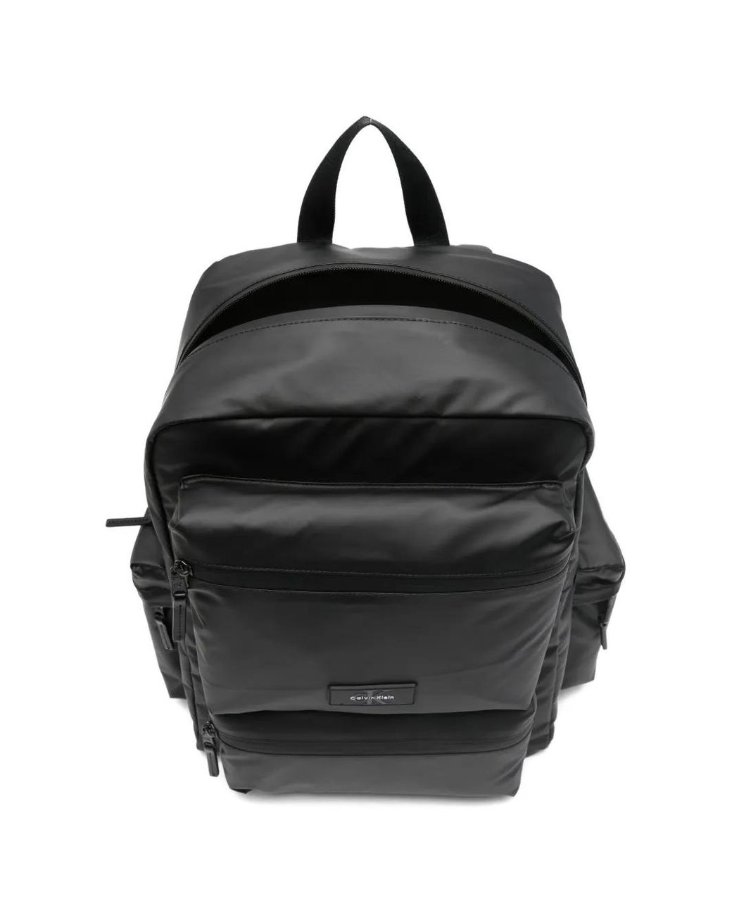 Calvin Klein Black Utility Pocket Backpack for men