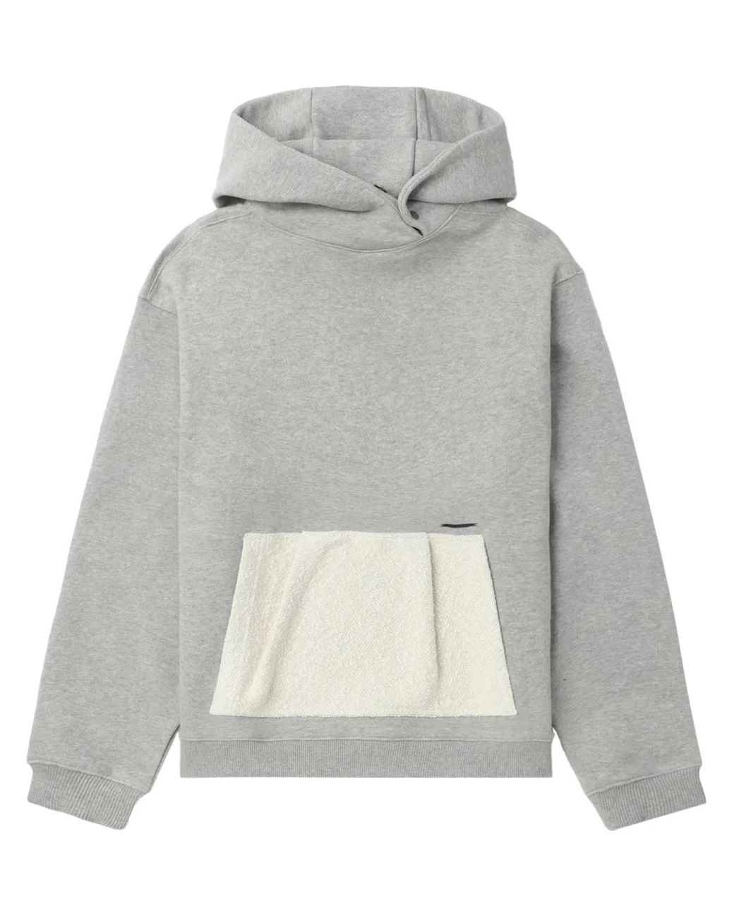 Adererror Gray Jersey Hoodie