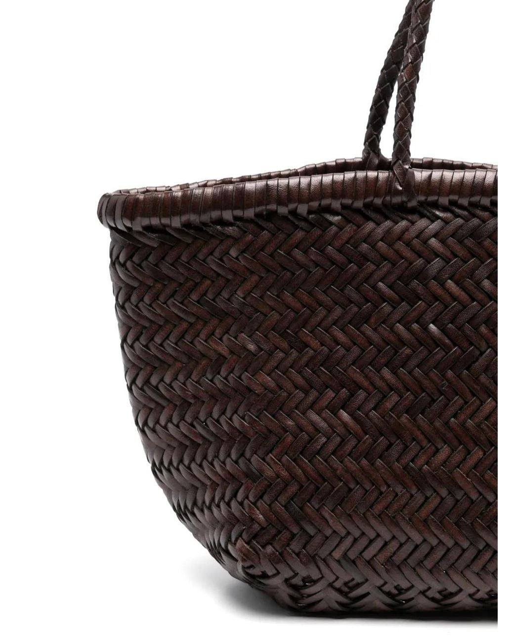 Dragon Diffusion Brown Small Triple Jump Tote Bag