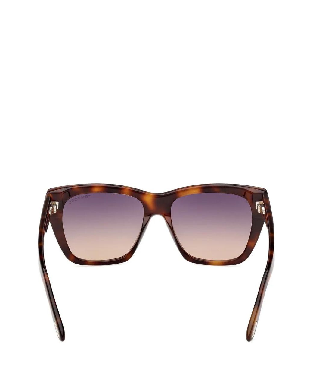 Tom Ford Brown Square-Frame Sunglasses