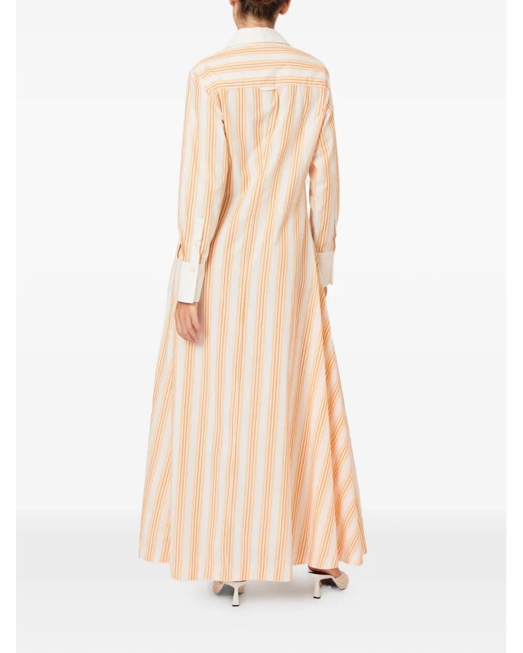 Rosie Assoulin White Groovy Shirt Dress