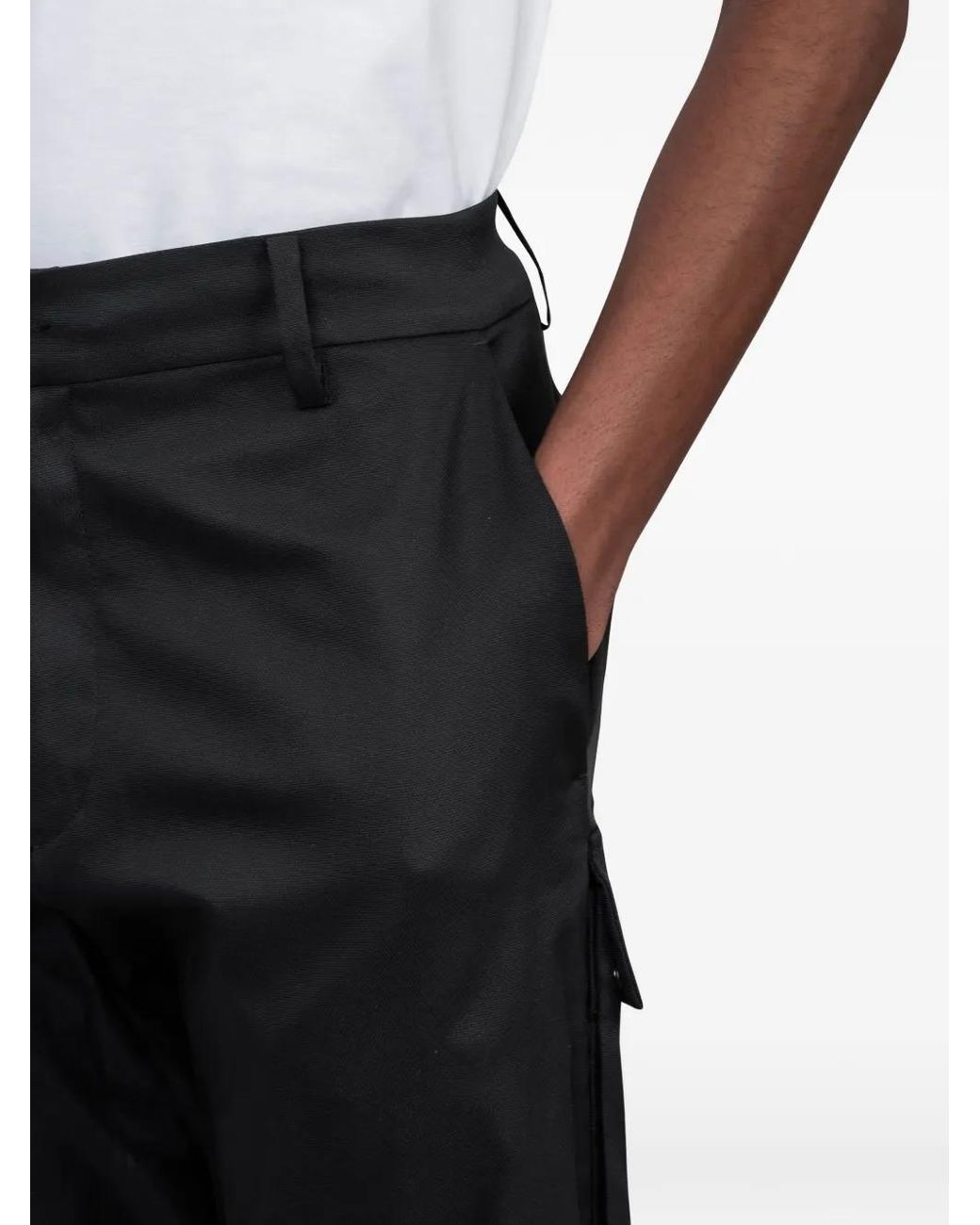 C P Company Black Pants for men