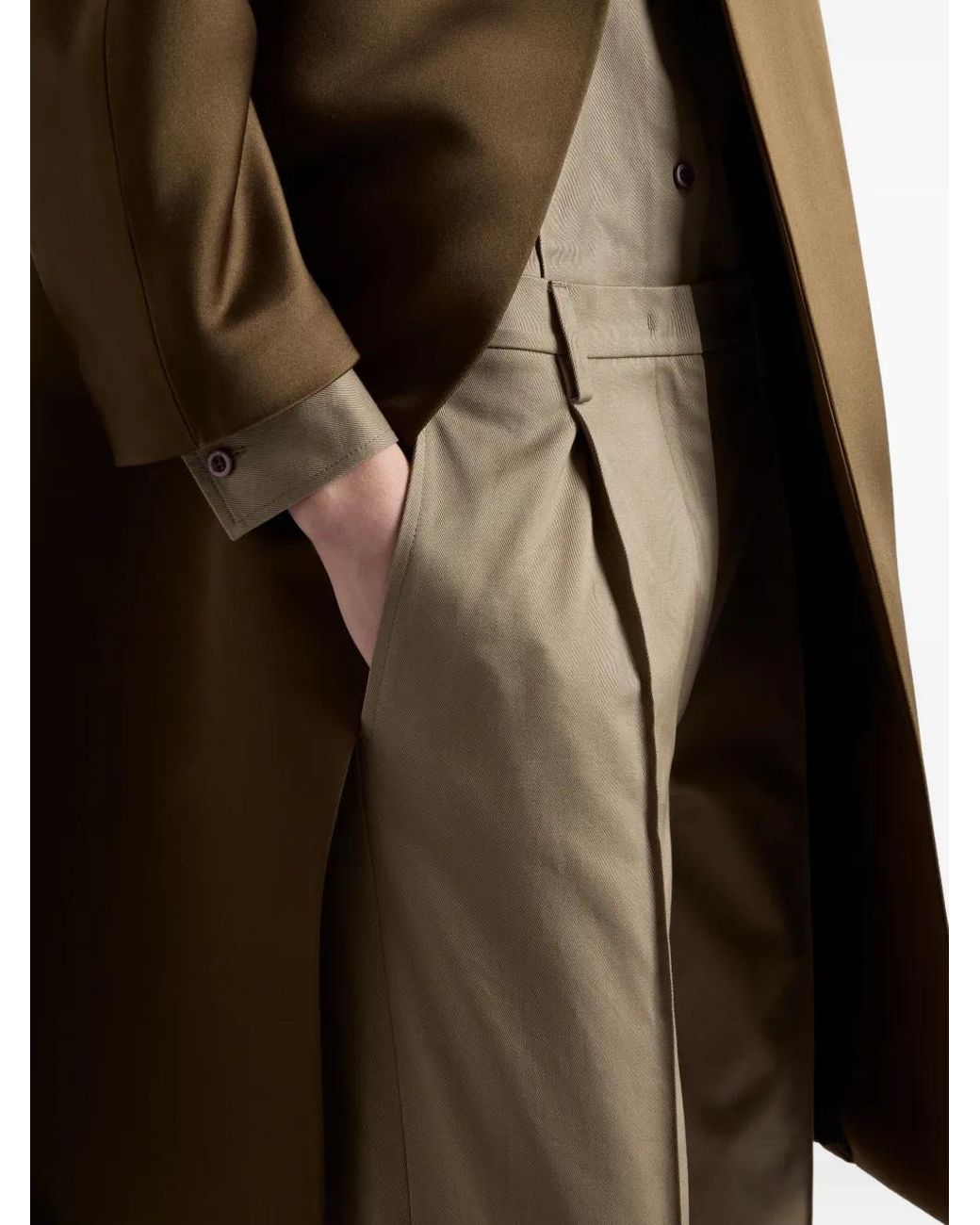 Prada Natural Chino Pants
