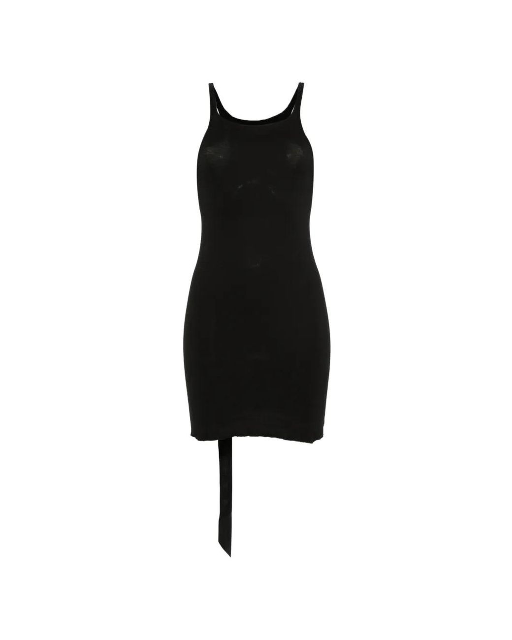 Rick Owens Black Racer Back Tank