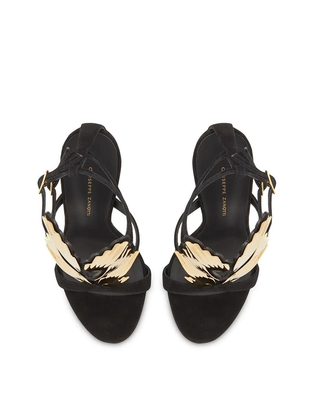 Giuseppe Zanotti Black Alien 115 Suede Sandal