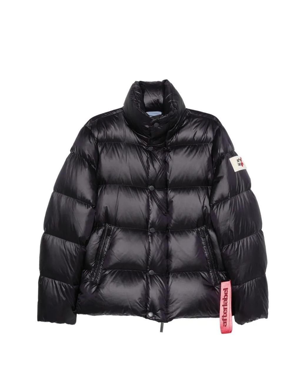 AFTER LABEL Black Chamonix Quilted Padded Jacket for men