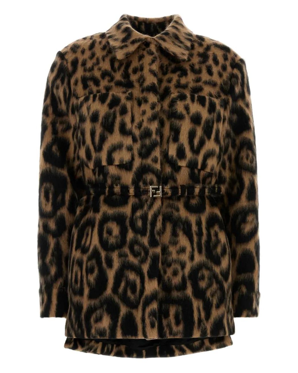 Fendi Jack Met Dierenprint in het Black