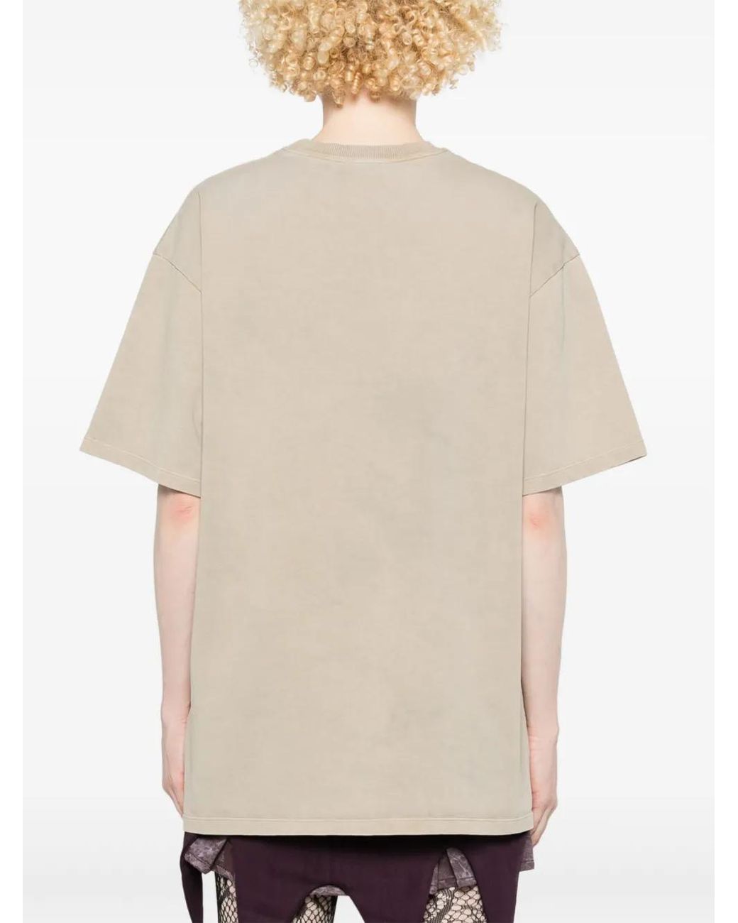 AVAVAV White Embroidered-Logo T-Shirt