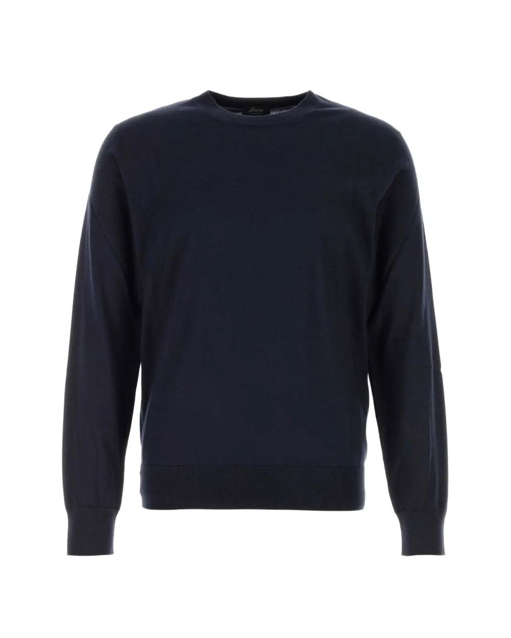 Brioni Blue Crew-Neck Sweater for men